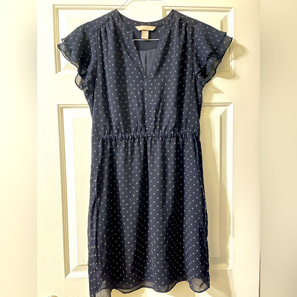 H&M navy dress